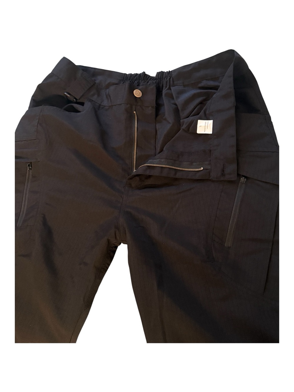 Men’s Large Black Cargo Utility Outdoor Pants